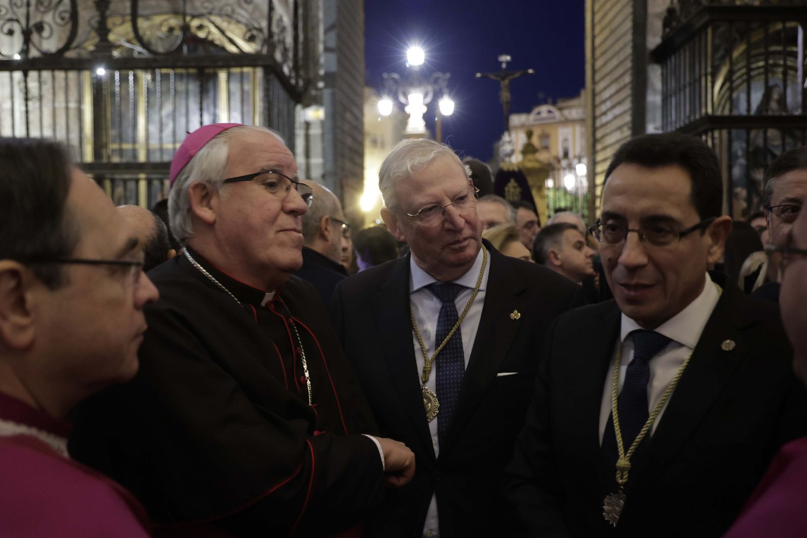 Las imágenes del Vía Crucis de las Hermandades