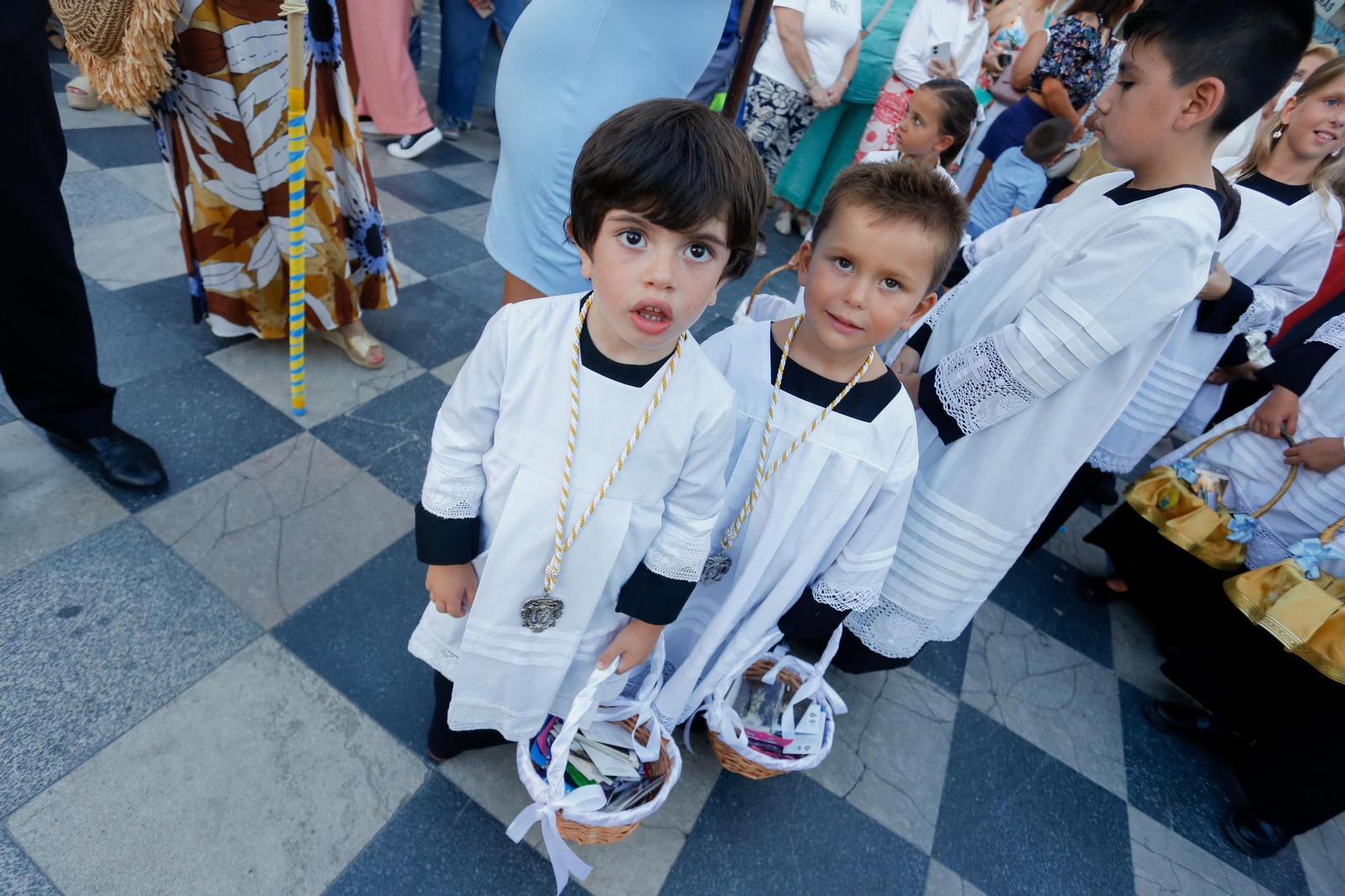 Procesión de la Virgen de la Palma, en imágenes
