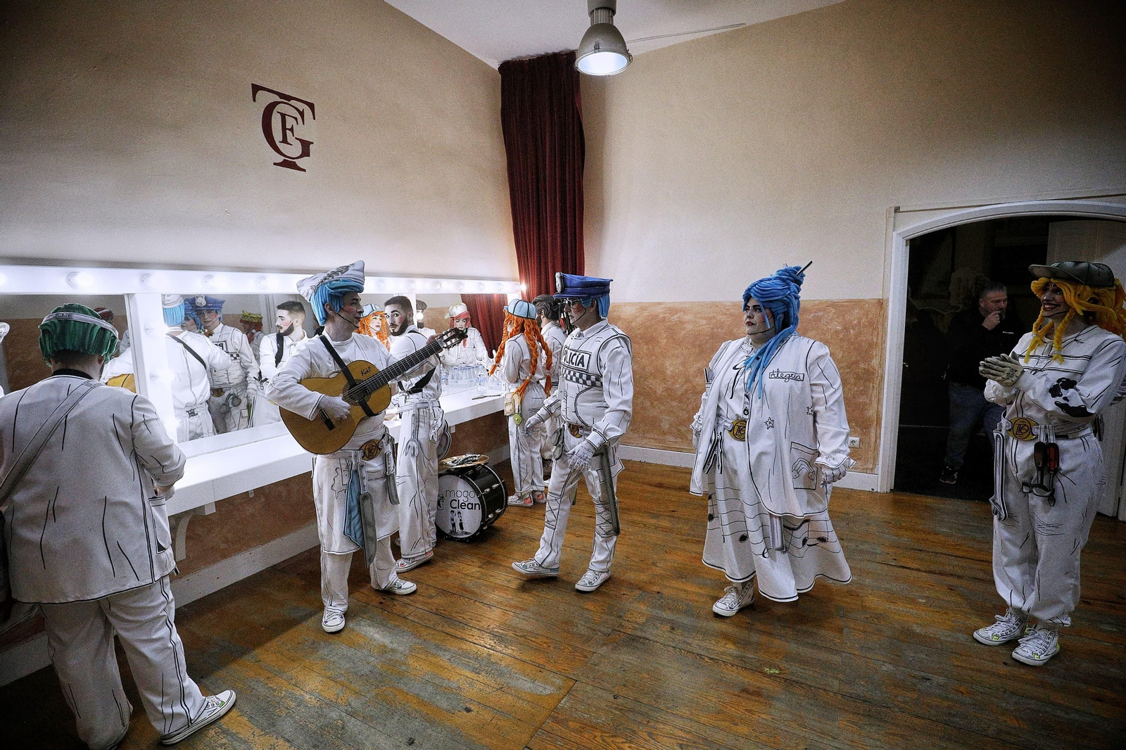 Comparsa 'La tinta obrera'