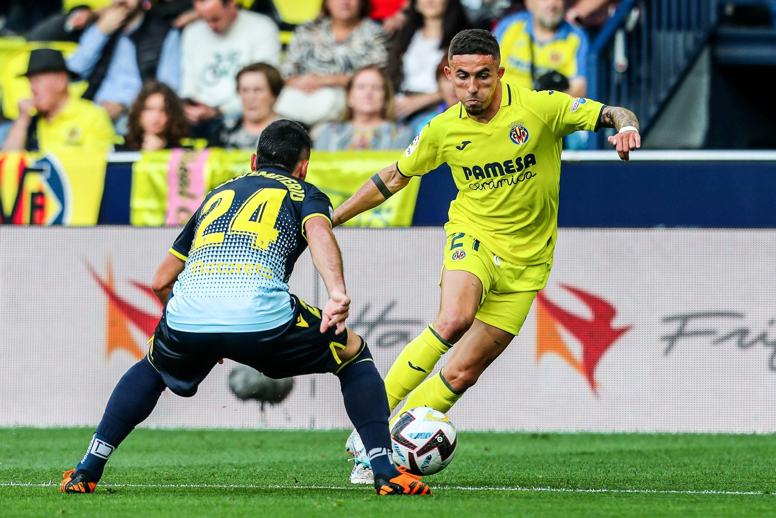 Las imágenes del Villarreal-Cádiz CF