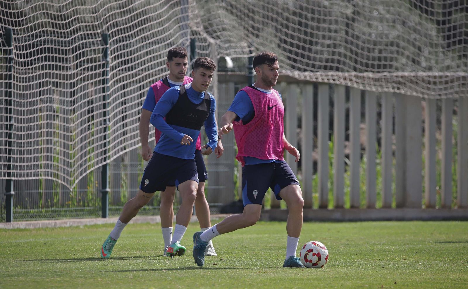 Las fotos del primer entrenamiento del Algeciras para el partido contra el Alcorcón
