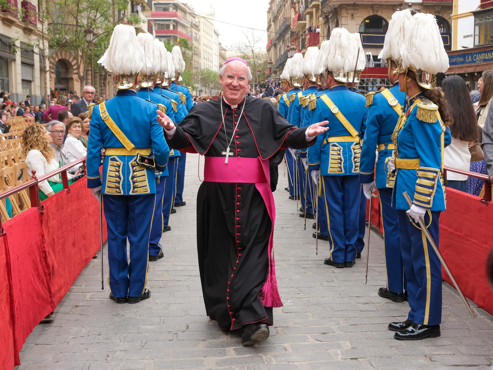LAS IMAGENES DE LA BORRIQUITA (HDAD DEL AMOR) EN SEVILLA SEMANA SANTA 2024