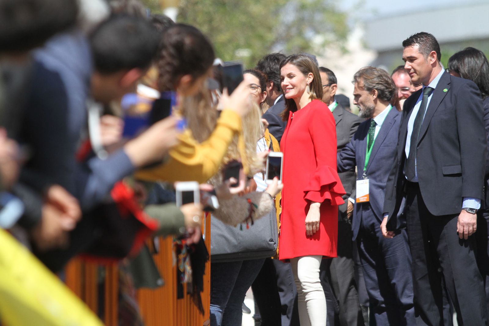 Imágenes de la visita de la reina Letizia a Huelva