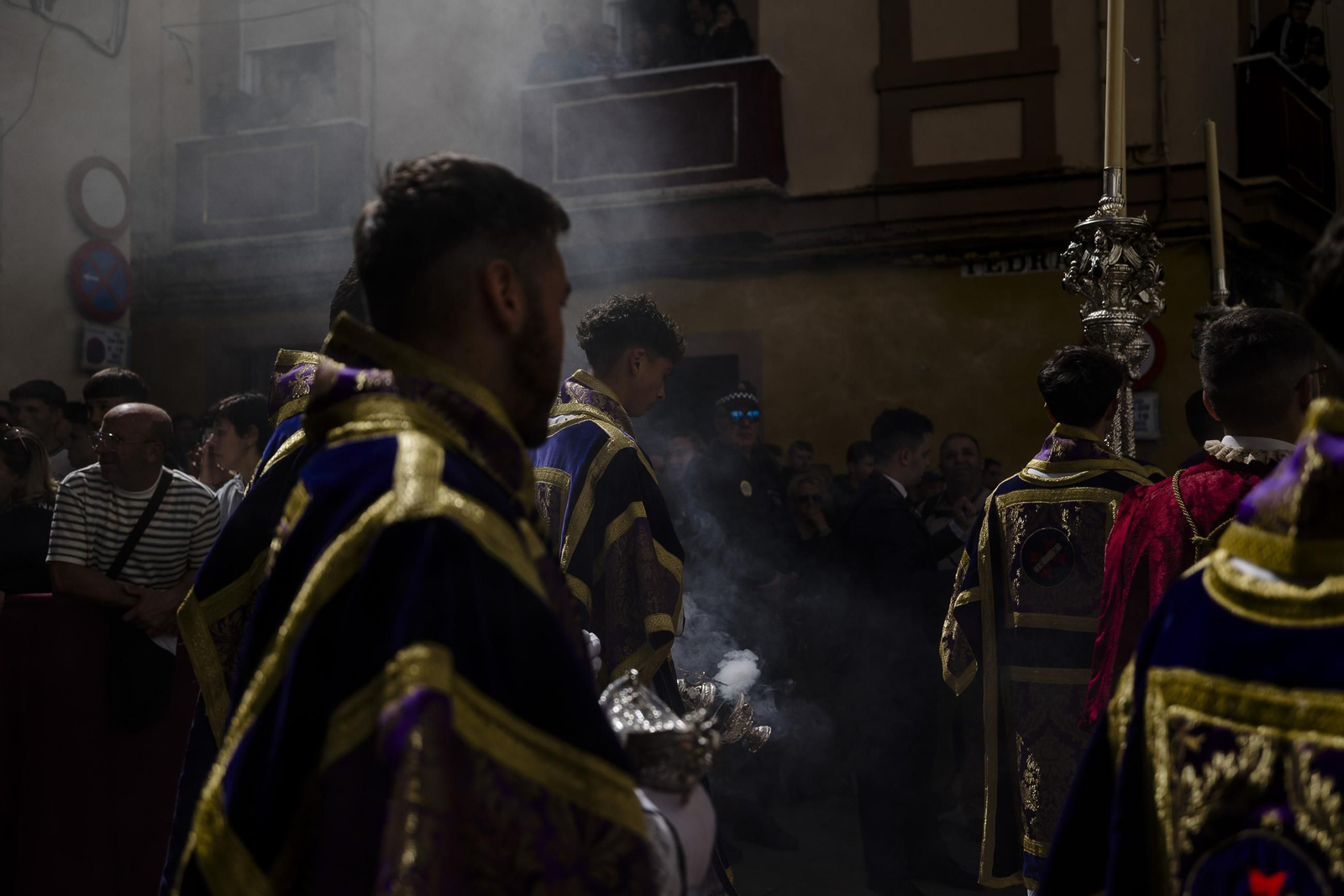 Imágenes de la salida de Sentencia en la Semana Santa de Cádiz 2025