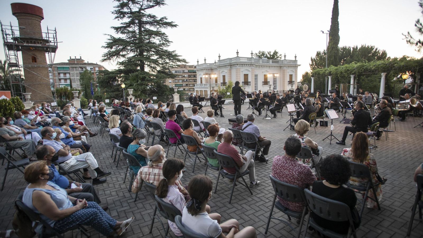 Evento celebrado en el palacio.