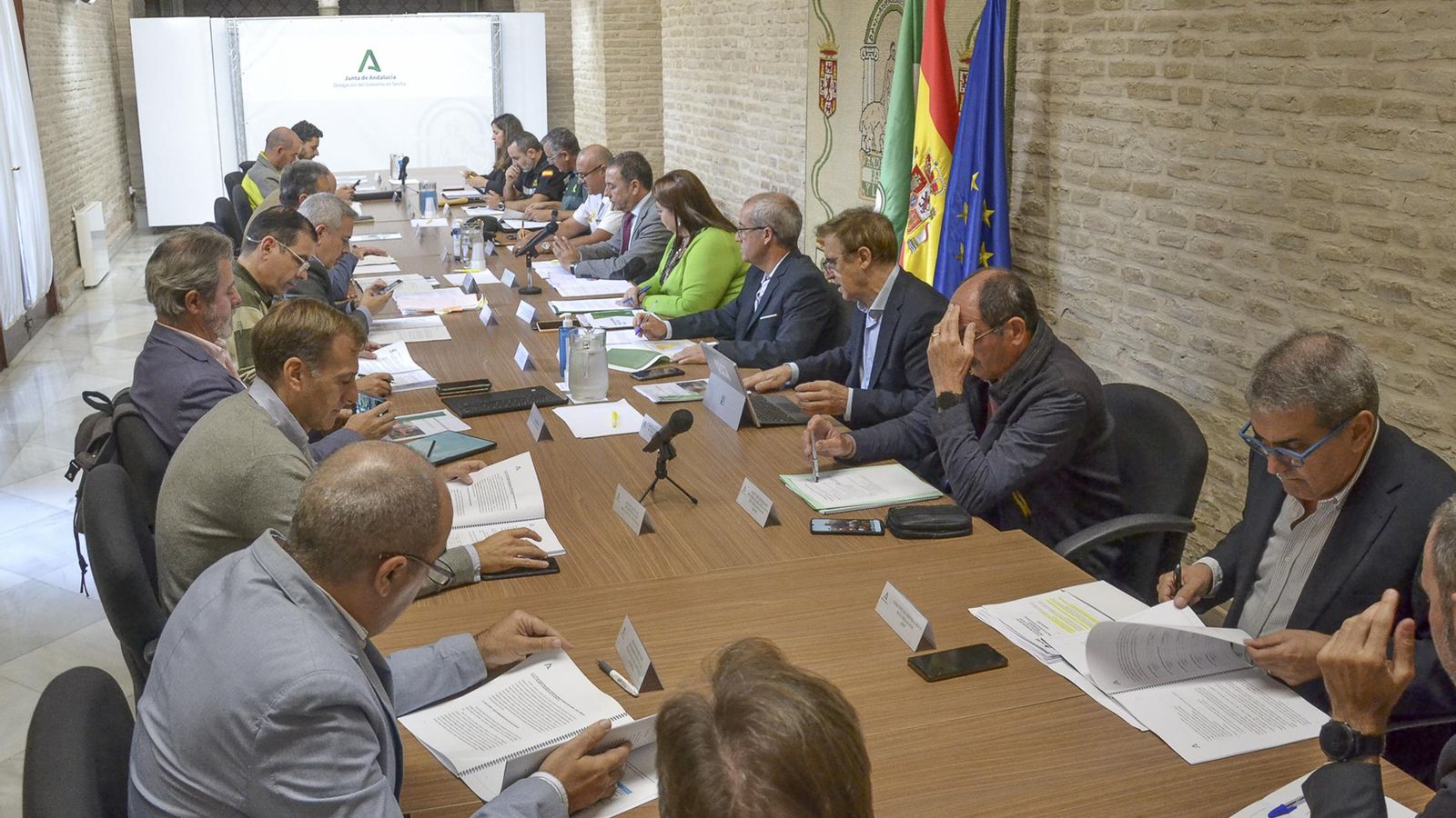 Presentación del Balance del Plan Infoca en Sevilla.
