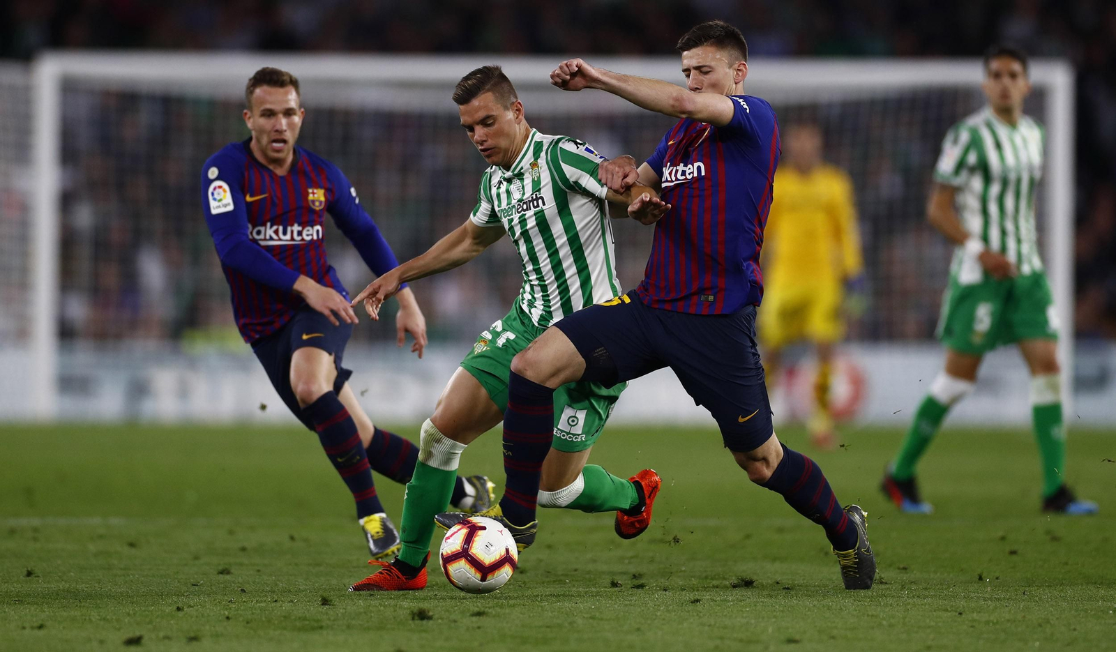 El Betis-Barcelona, en imágenes