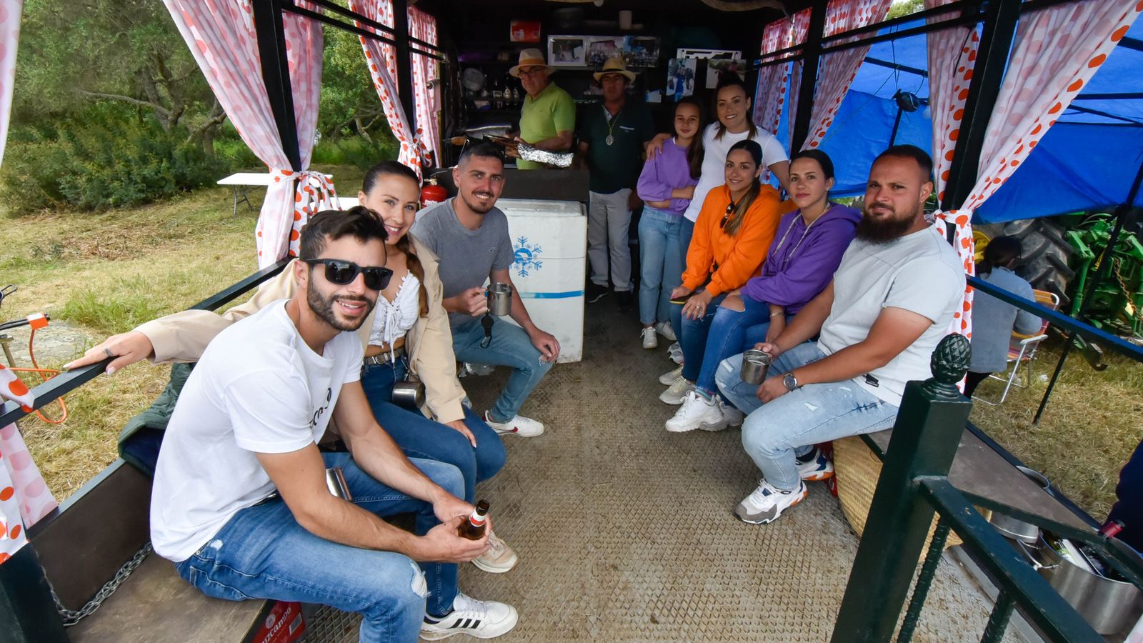 Domingo de romería en Los Barrios