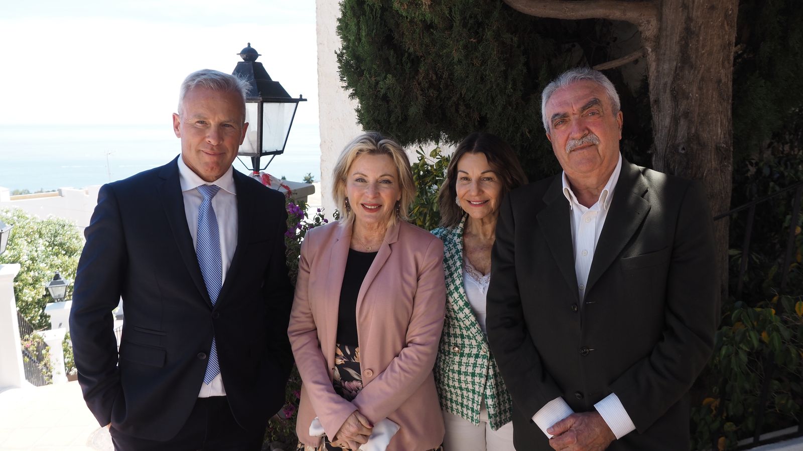 Encuentro con los ex alumnos en la Escuela de Hostelería de La Fonda, Benalmádena.