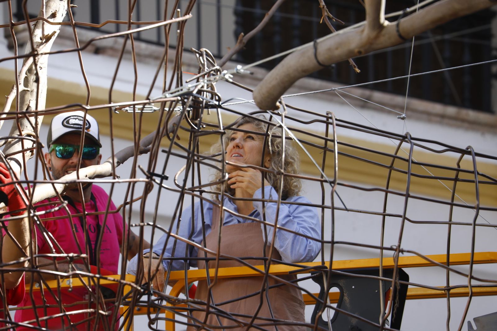 El montaje del Festival Flora, en imágenes