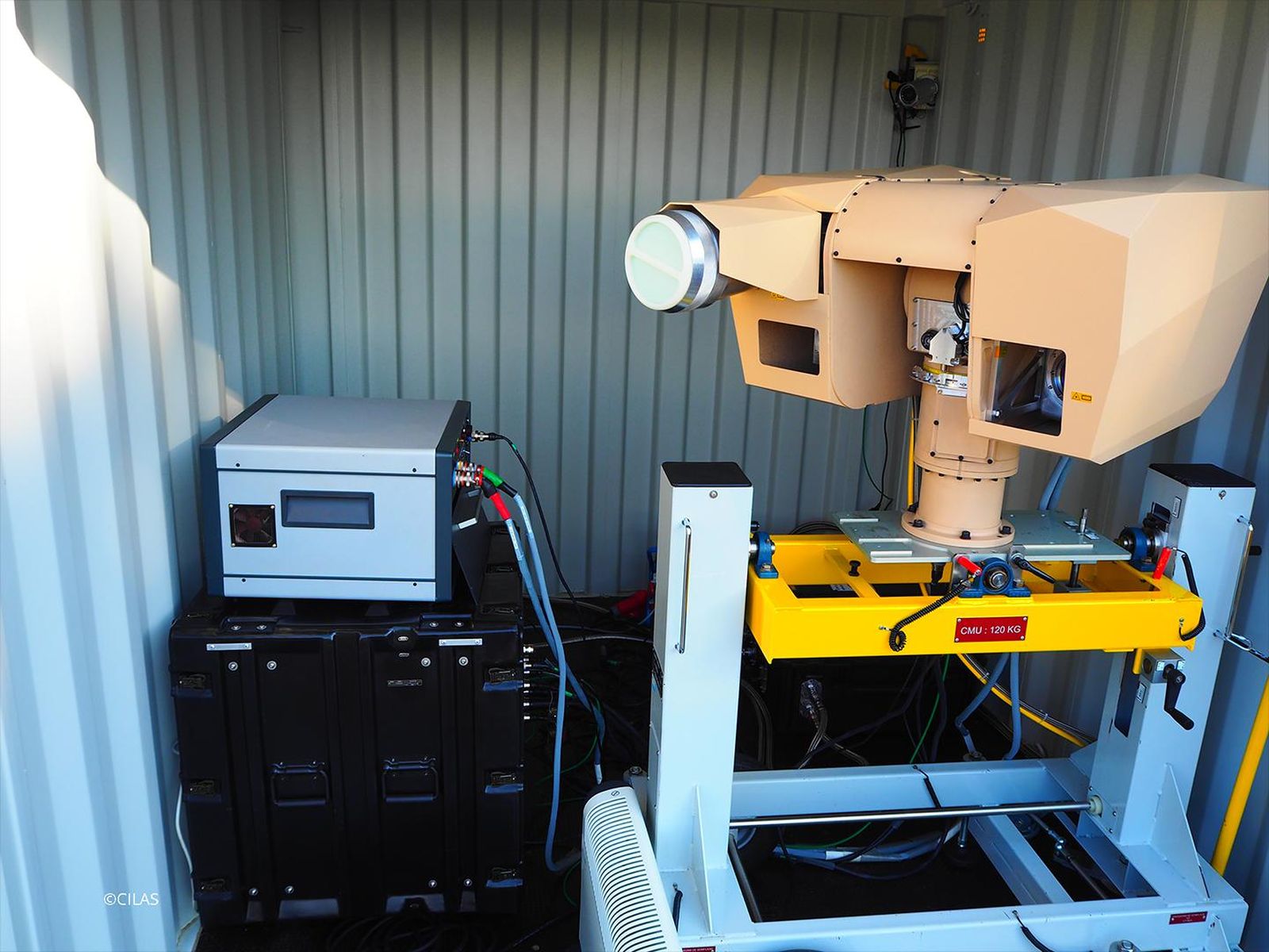 El láser con el que se destruyen los drones