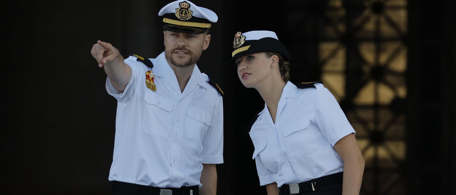 Las fotos del ingreso de la Princesa de Asturias en la Escuela Naval de Marín