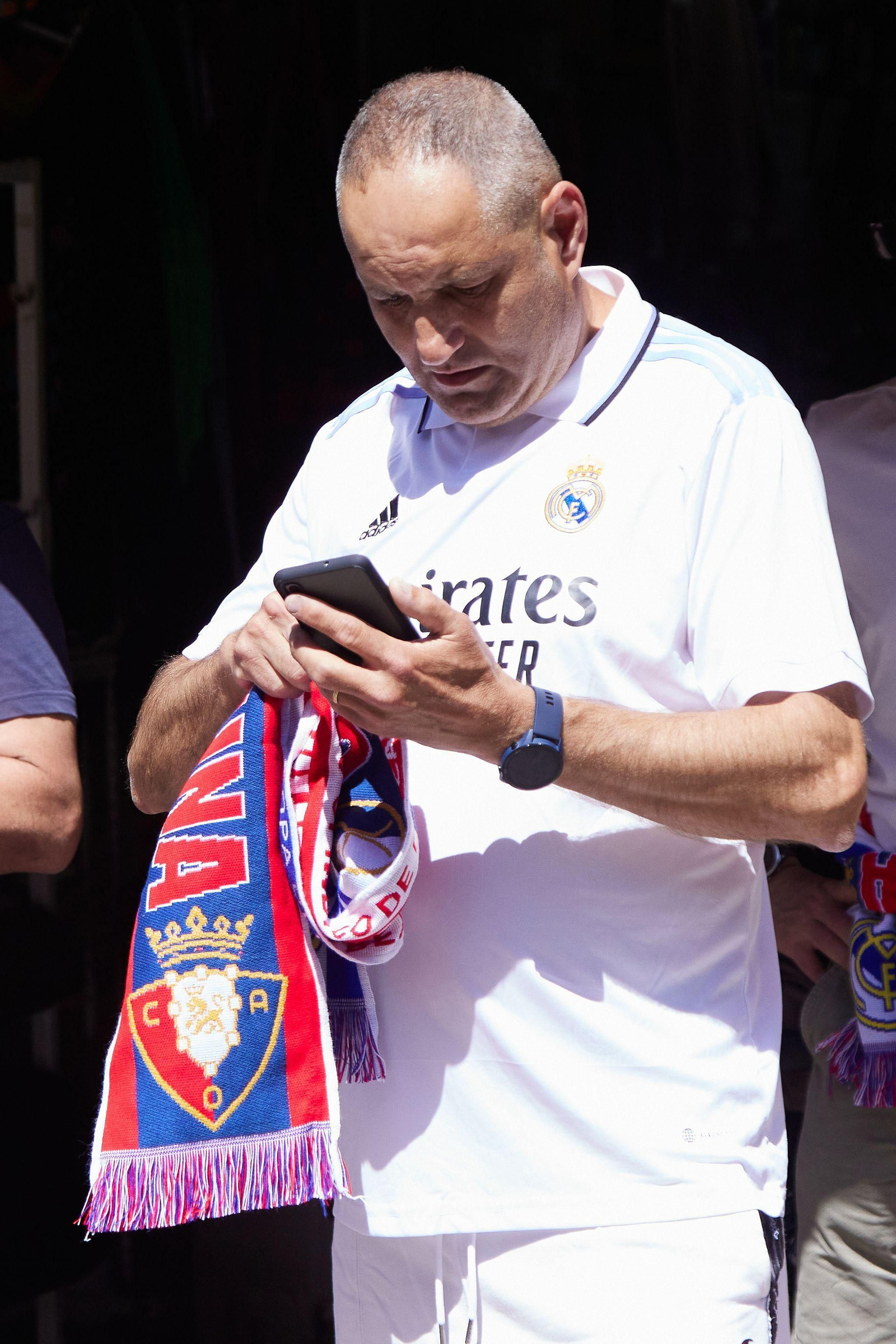 Las fotos de aficionados de Real Madrid y Osasuna el día de la final de Copa en Sevilla