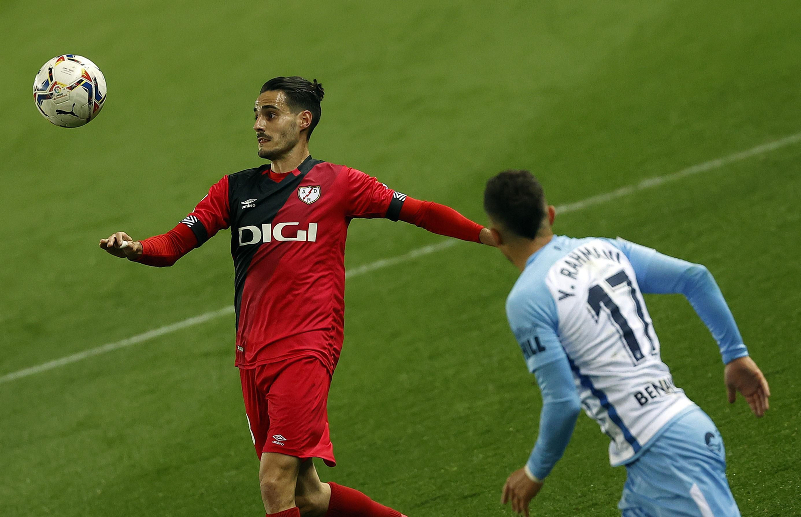 Las fotos del Málaga CF-Rayo Vallecano