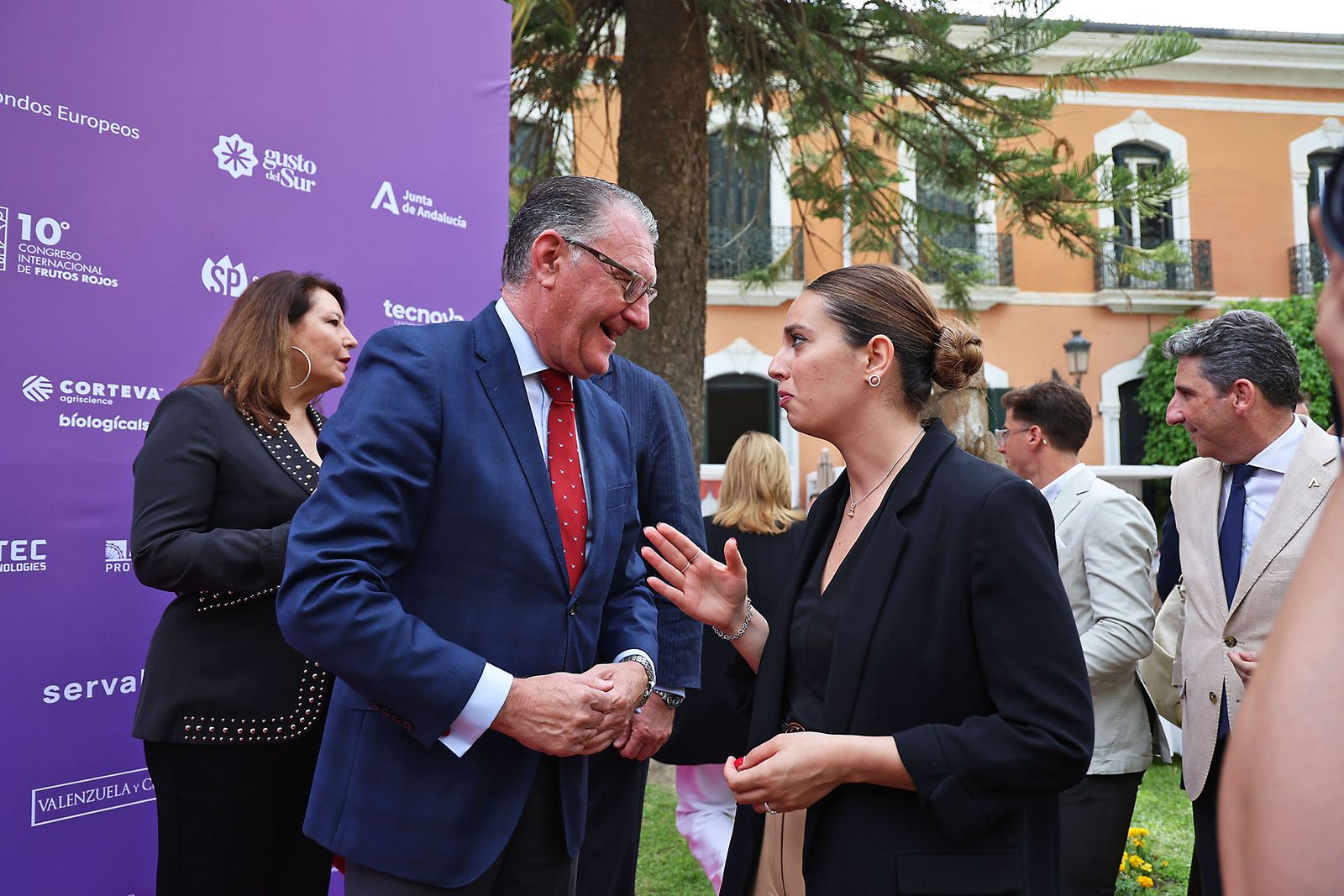 Imágenes de la inauguración del X Congreso de Frutos Rojos de Huelva