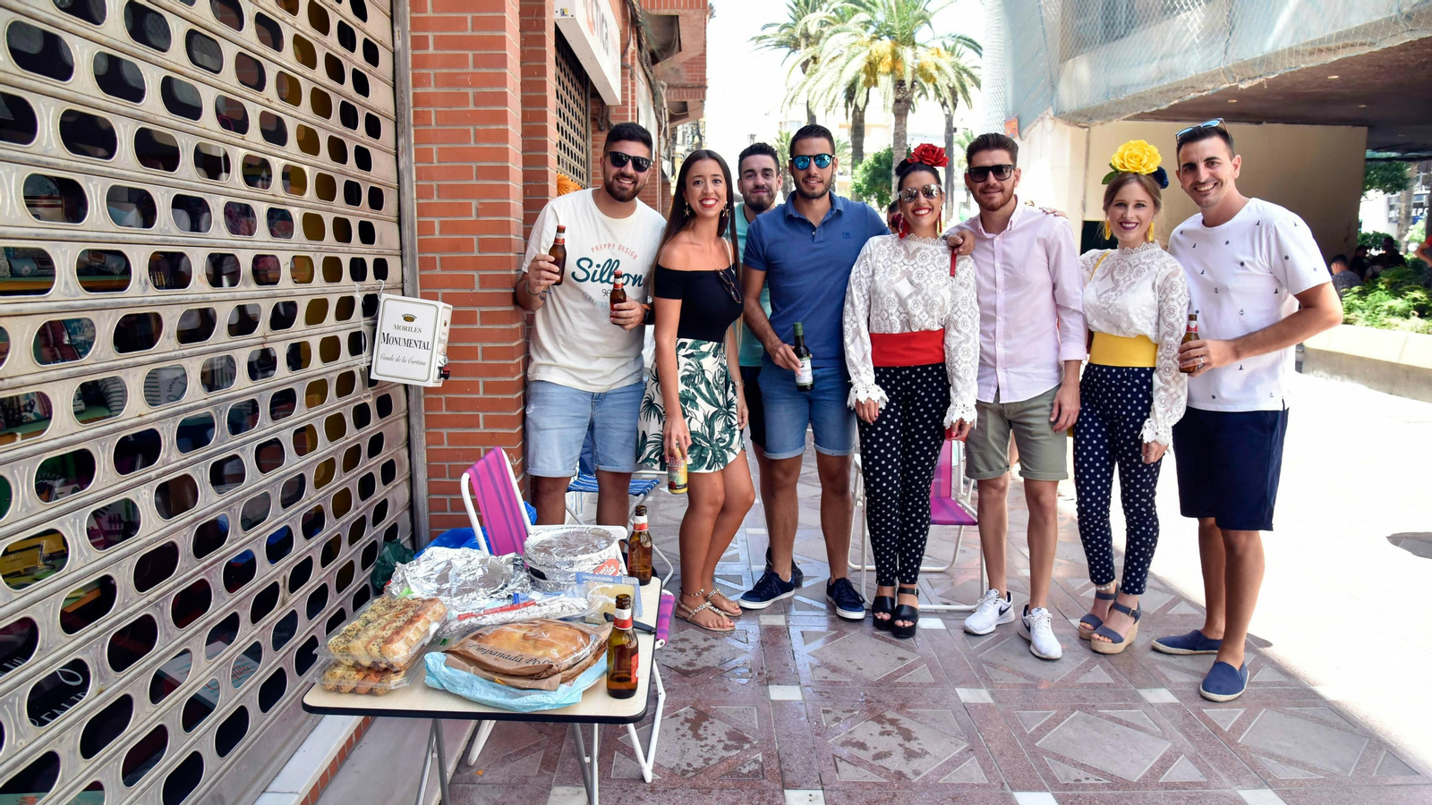 Domingo rociero de  la Linea de la Concepción en imagenes