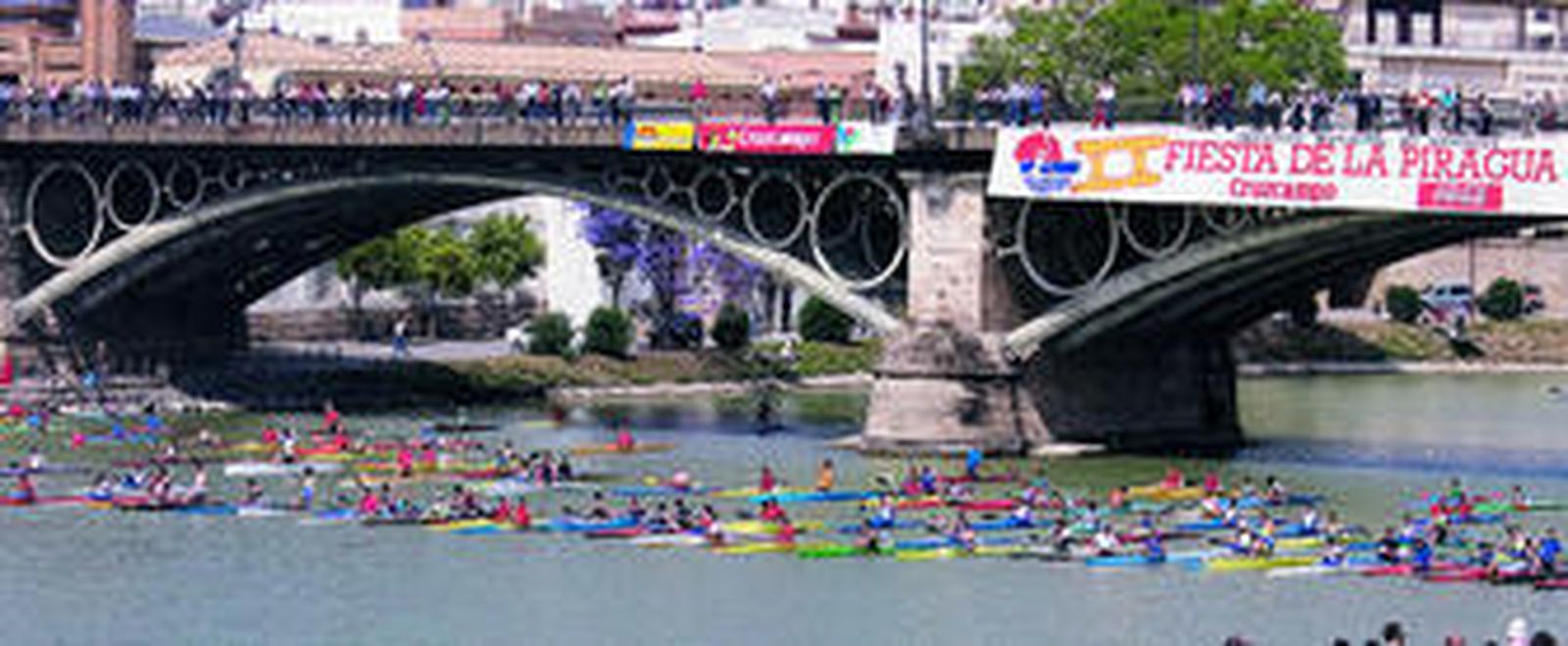 Jornada lúdica en el río con la Fiesta de la Piragua