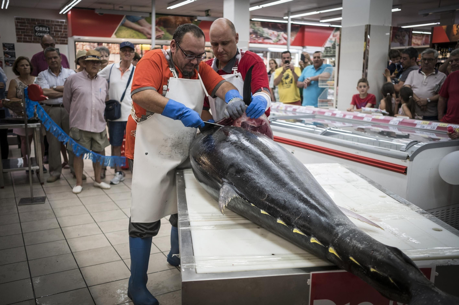 Imágenes del ronqueo en el Maxi Día del Estadio