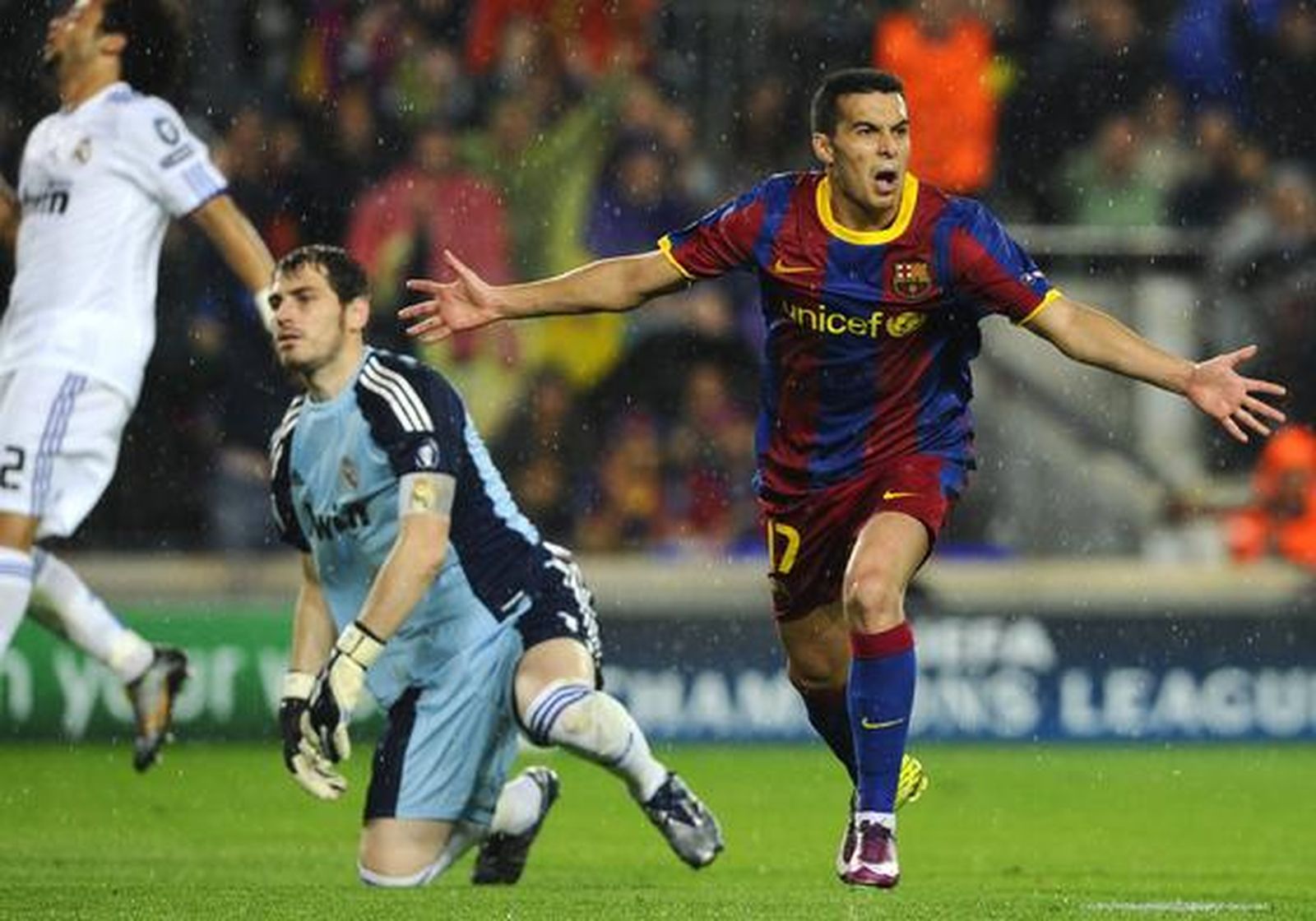 El Barcelona se clasifica para la final de la Liga de Campeones tras dejar fuera al Real Madrid (1-1). / AFP