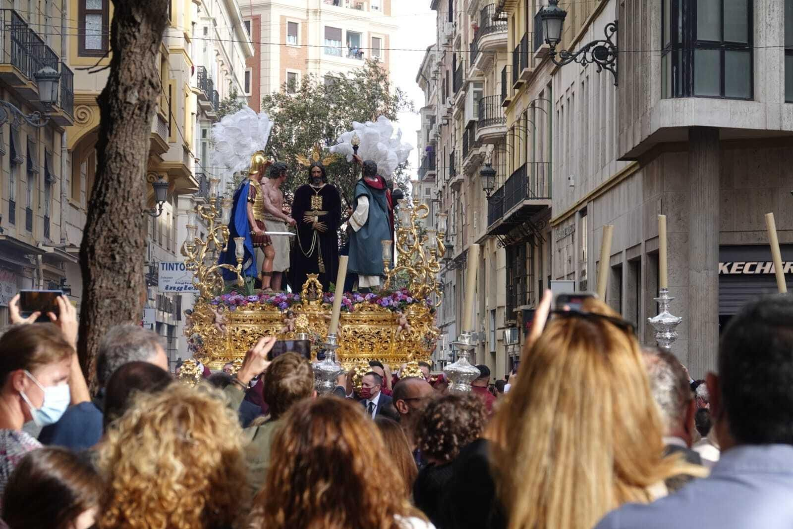 Las fotos del Rescate en la procesión Magna de Málaga