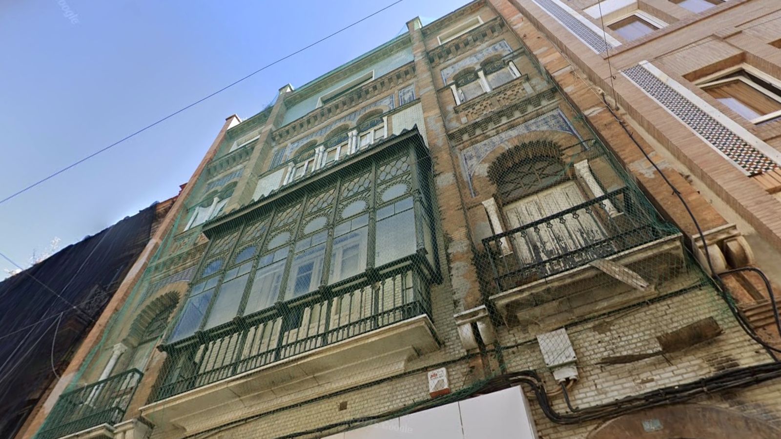 La bella fachada protegida