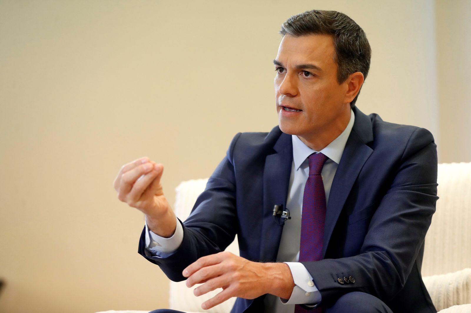 Pedro Sánchez, presidente del Gobierno.
