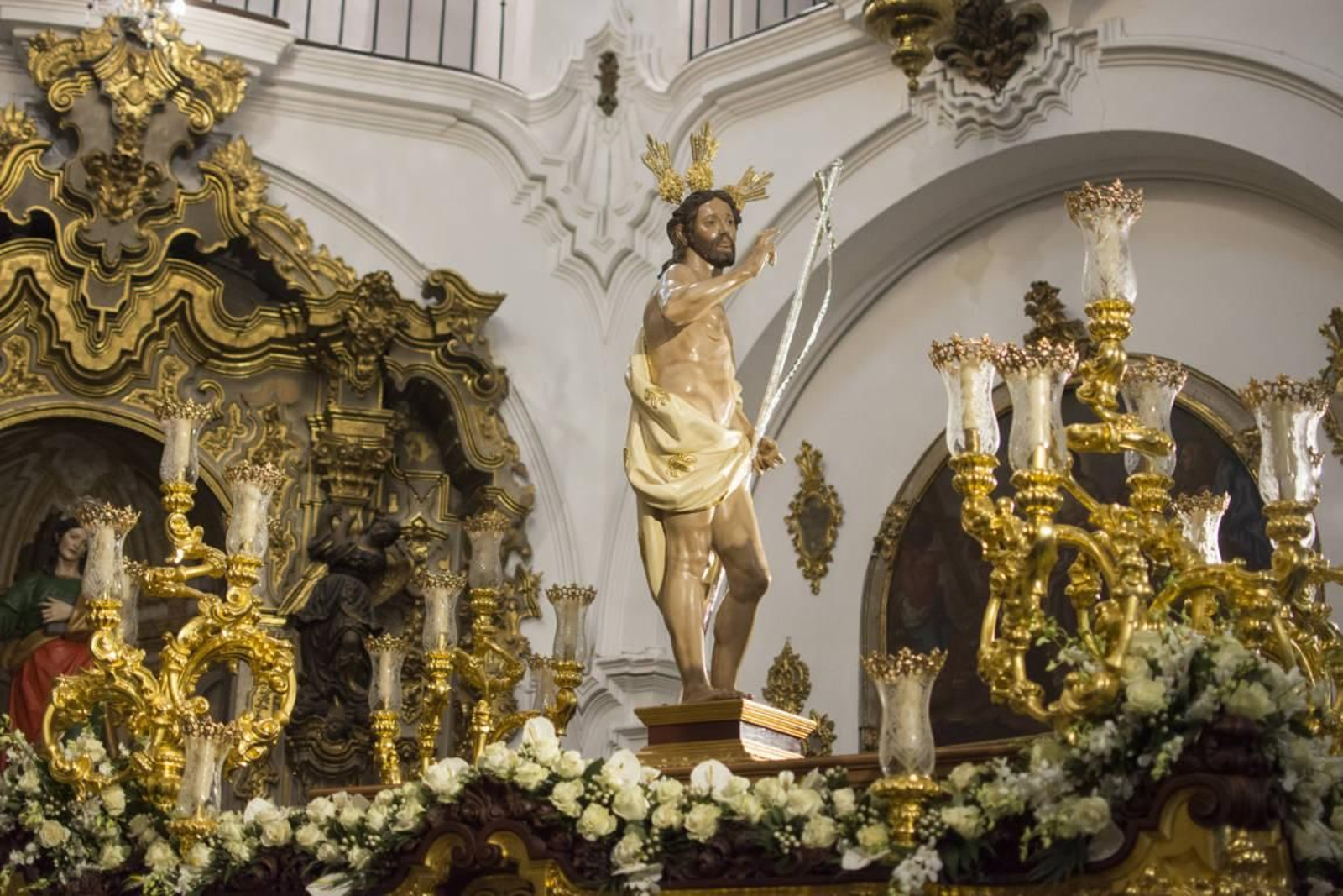 Las fotos de las cofradías de la Magna de Priego de Córdoba, suspendida por la lluvia