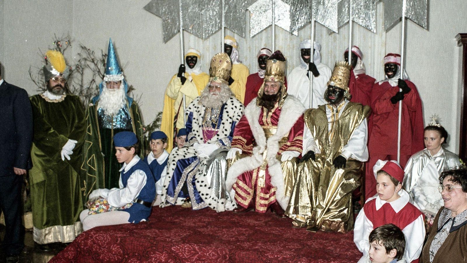 La visita a las Hermanitas de los Pobres.