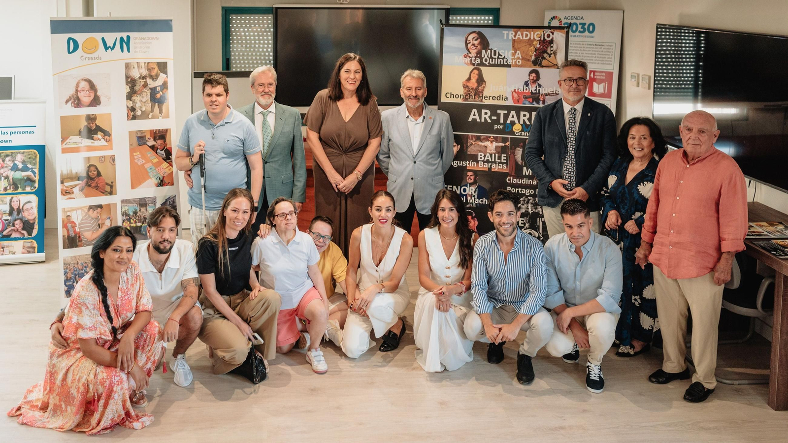 Presentación de AR-TARF en la sede de Down Granada