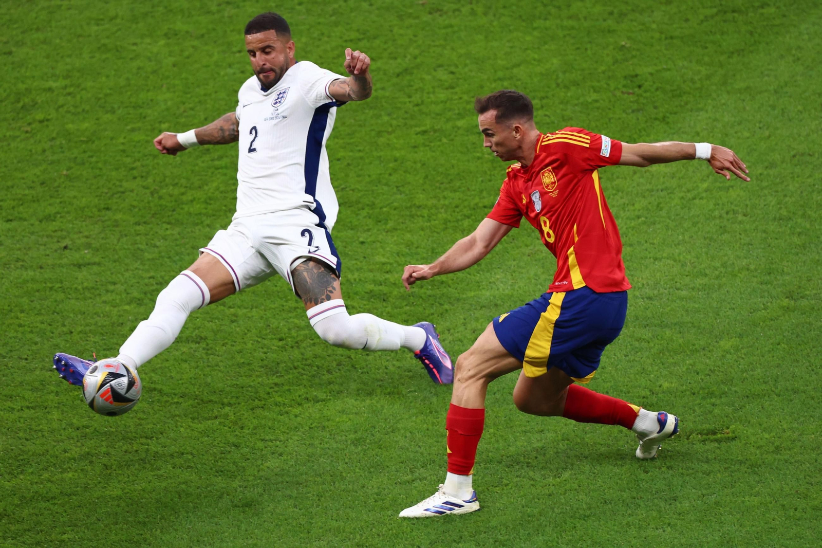 Las mejores fotos de la final España - Inglaterra