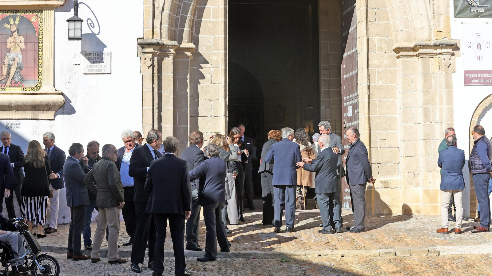 Imágenes del funeral de Ana María Bohórquez en Jerez