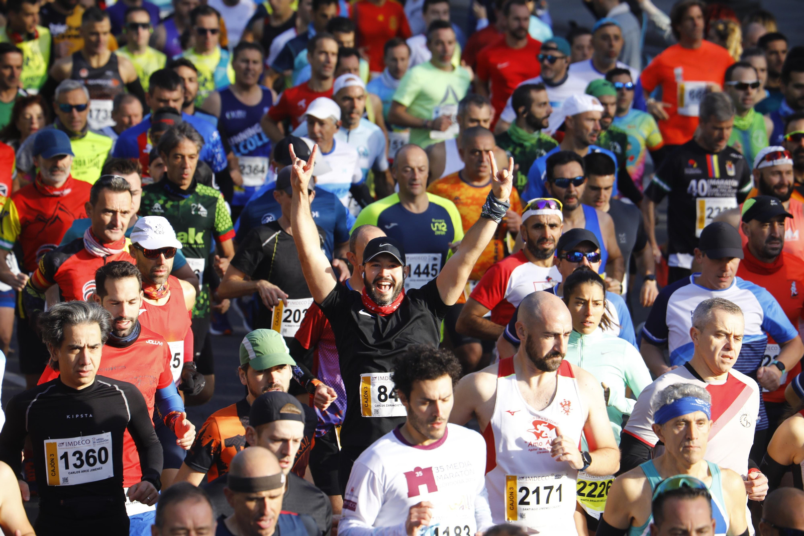 Las imágenes de la salida de la 36 Media Maratón de Córdoba