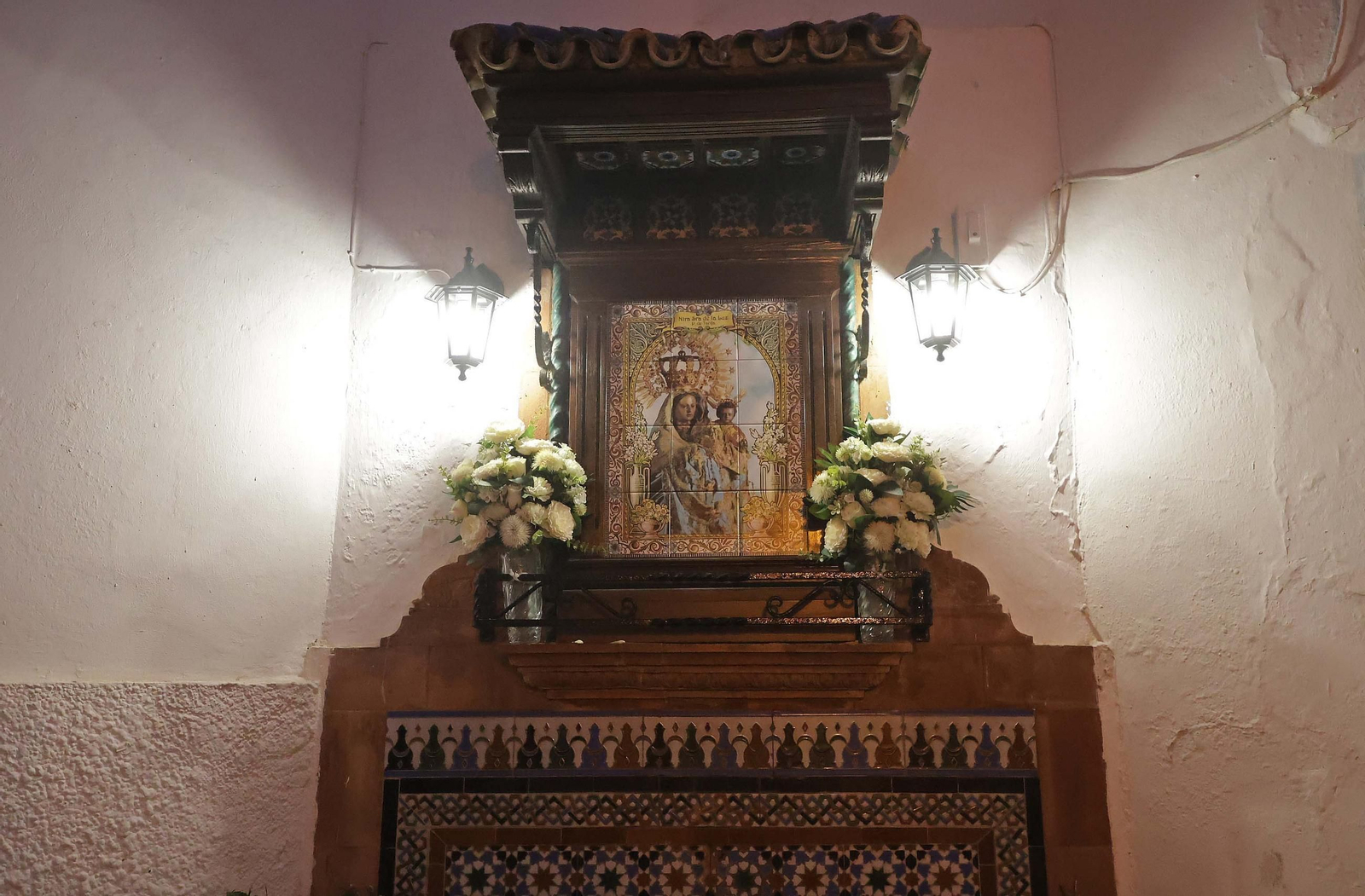 Fotos del regreso de la Virgen de la Luz a su santuario en Tarifa