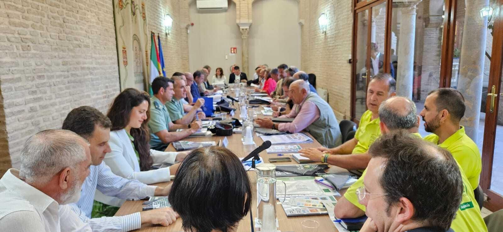 Reunión del comité asesor del Plan Romero en Caminos de Sevilla.