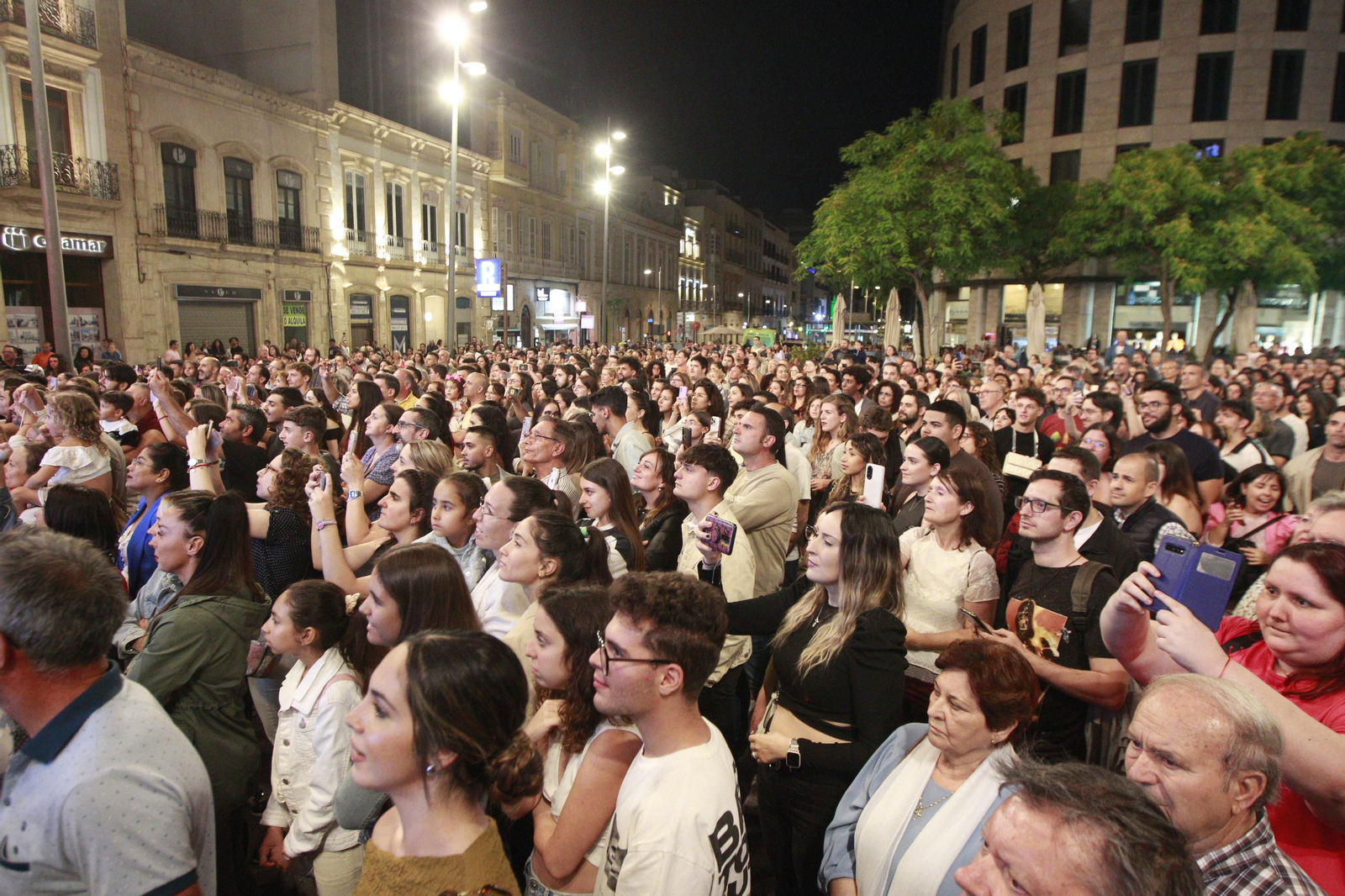 Imágenes de la Noche en Blanco en Almería