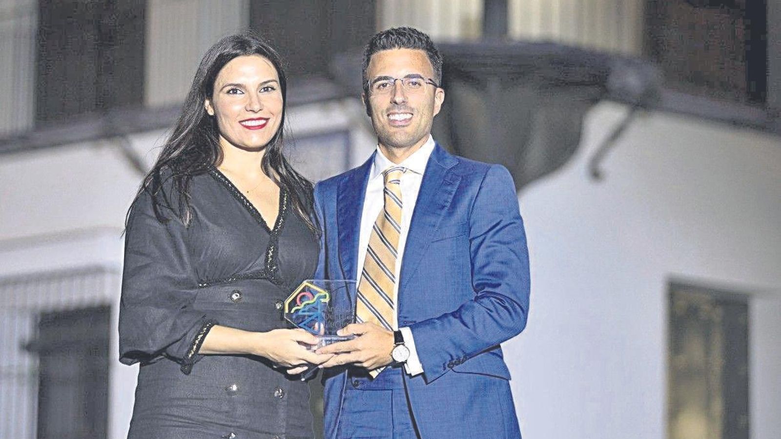 Ana Delgado y Sergio Pascual Valiente.