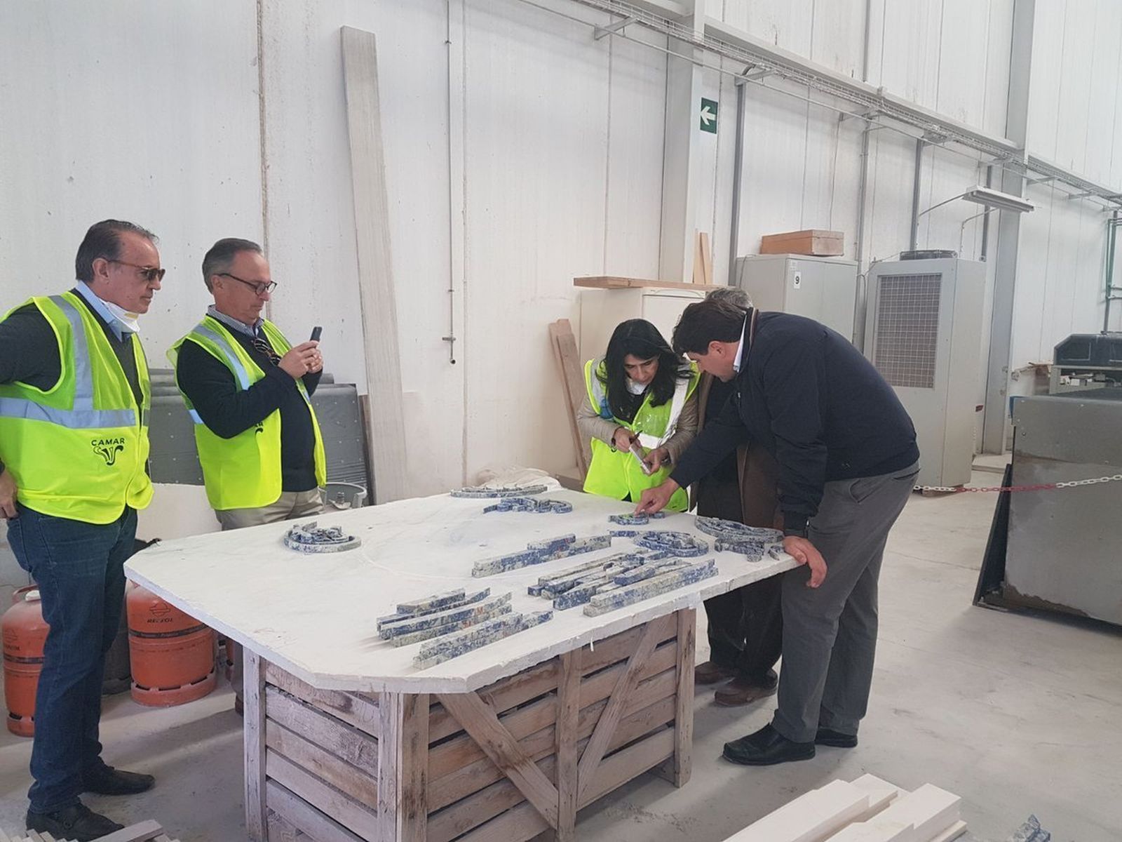 Los operadores internacionales han conocido de primera mano el mármol.