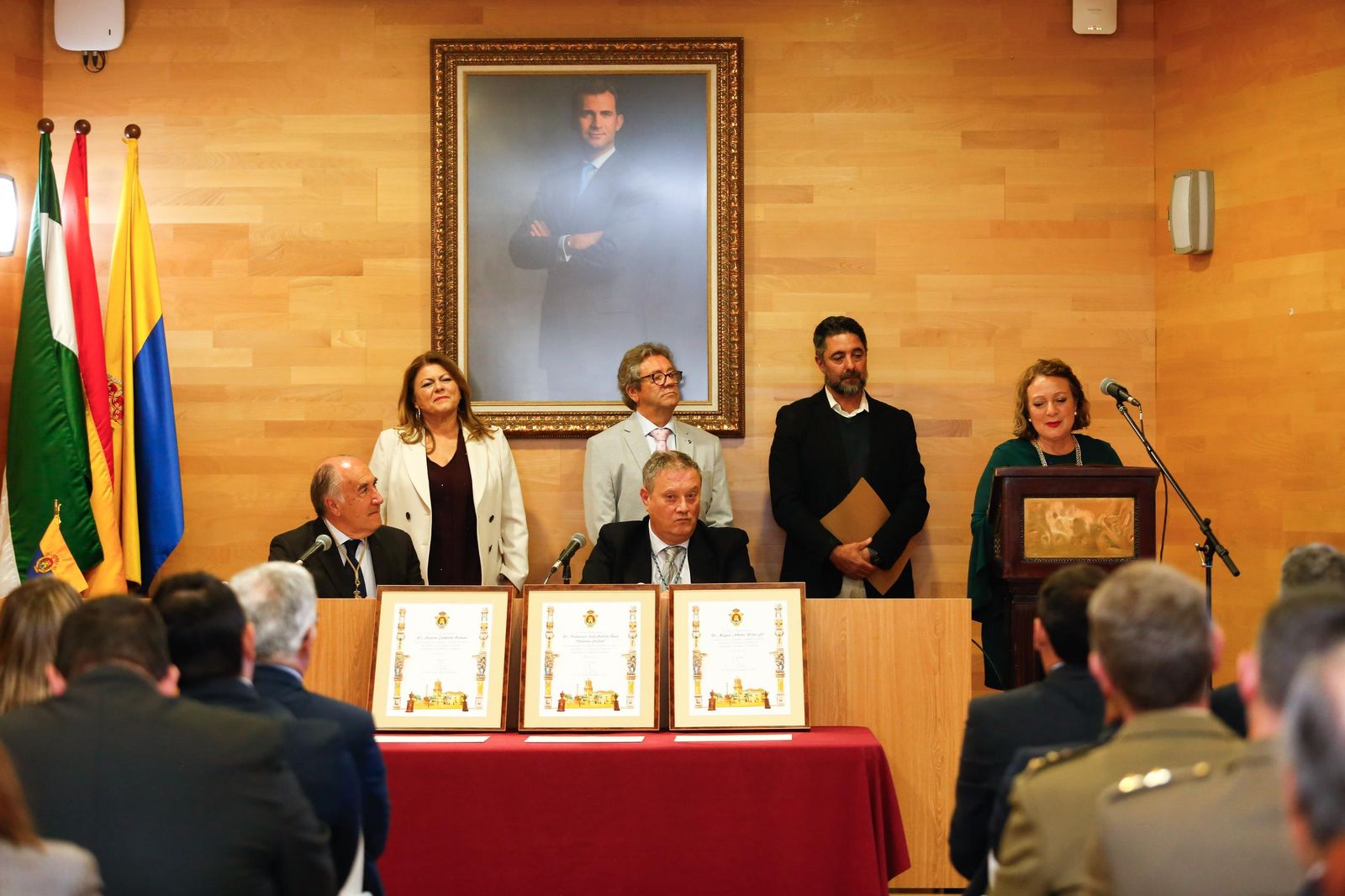 Fotos de la entrega de reconocimientos por el Día de Andalucía en Algeciras