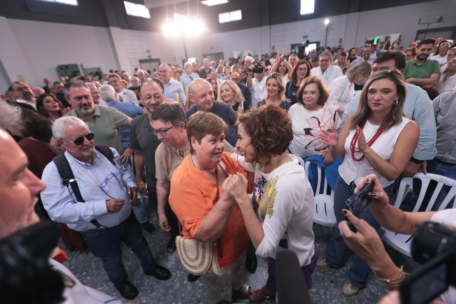 María Jesús Montero presenta en Jerez su candidatura a la Junta de Andalucía