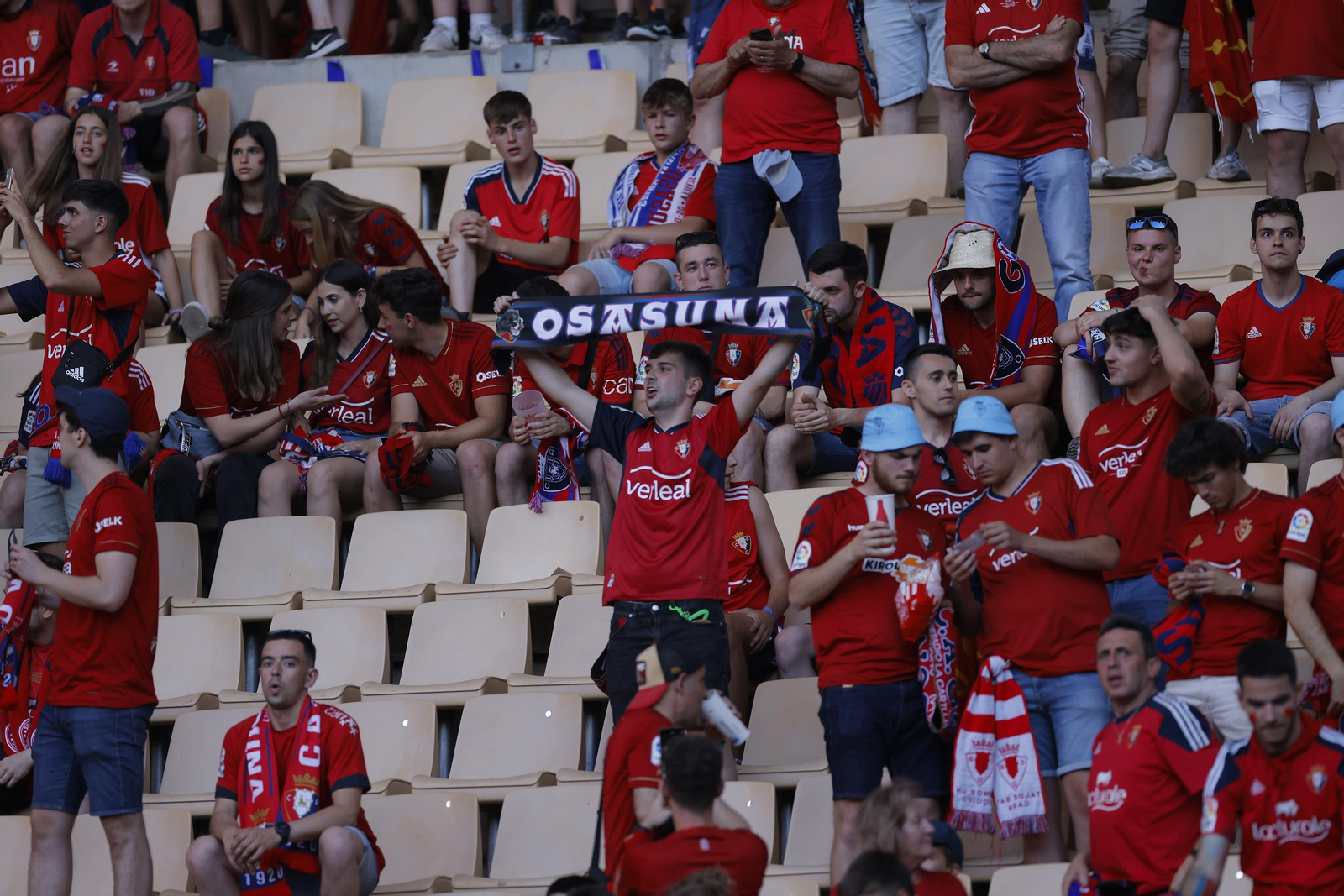 Búscate en las fotos de la final de la Copa del Rey entre el Madrid y el Osasuna