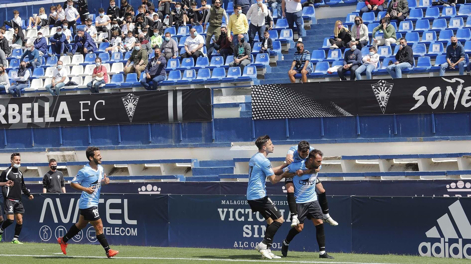 Las mejores fotos del Marbella - Balona