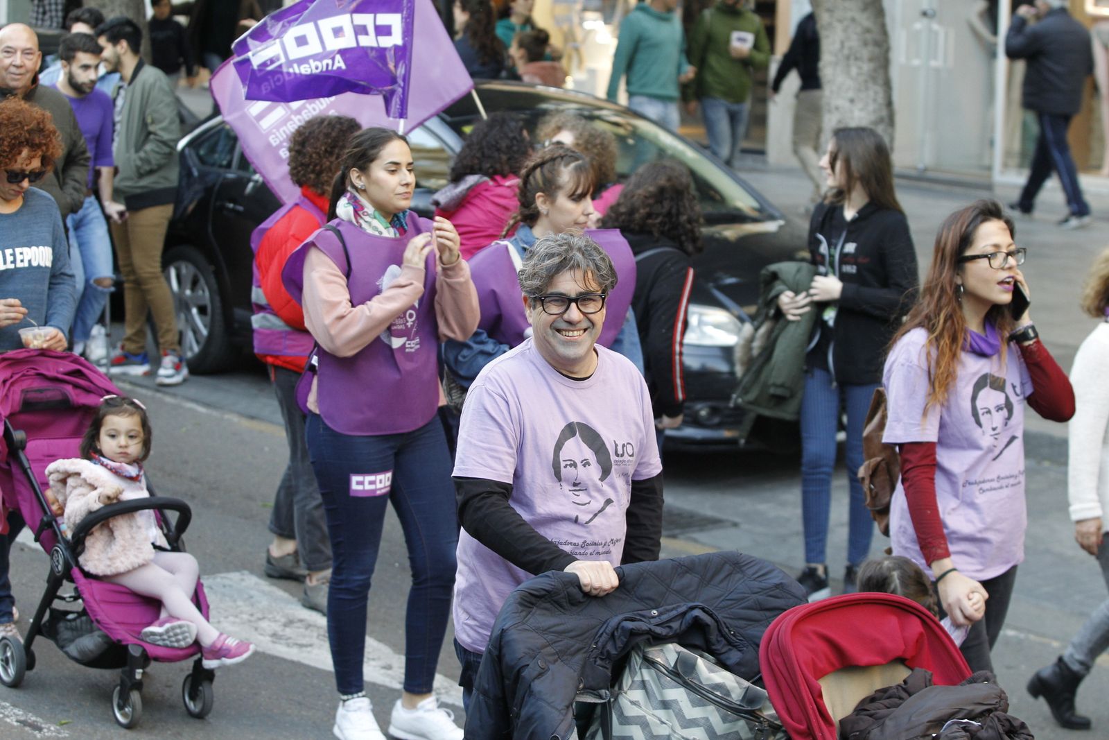 Fotogalería manifestación Día Internacional de la Mujer