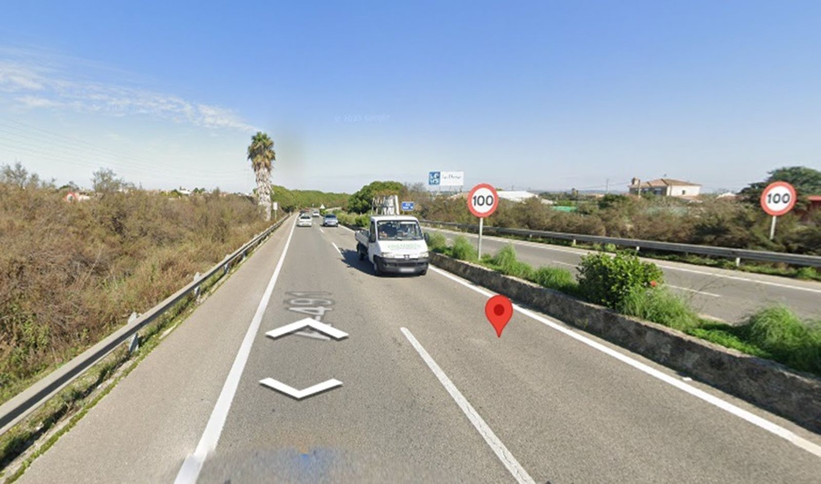 Lugar donde se produjo el atropello en El Puerto.