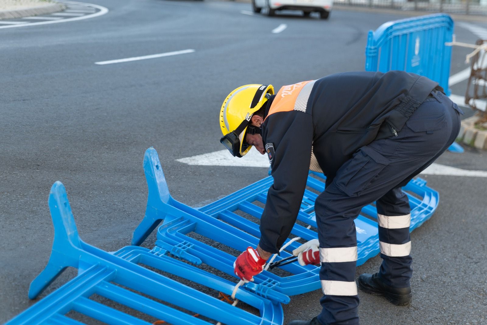 Roquetas planta cara a la borrasca Leonardo: un despliegue humano y técnico frente al temporal