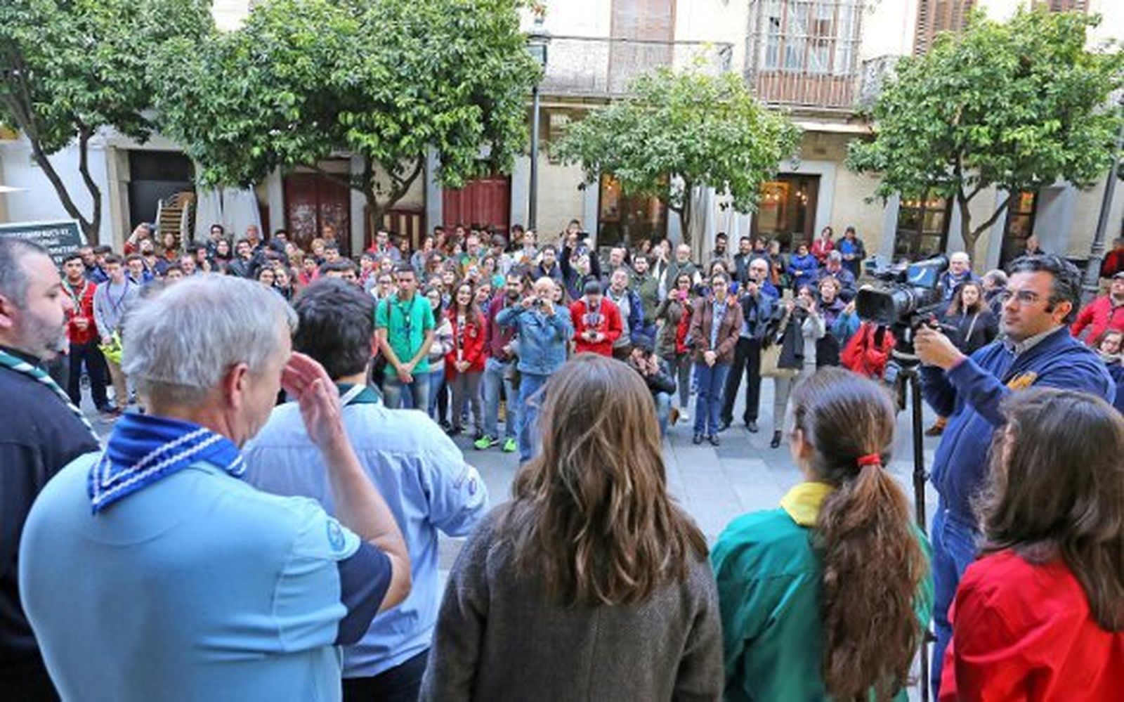 Los scouts de Jerez celebran el aniversario de su fundador