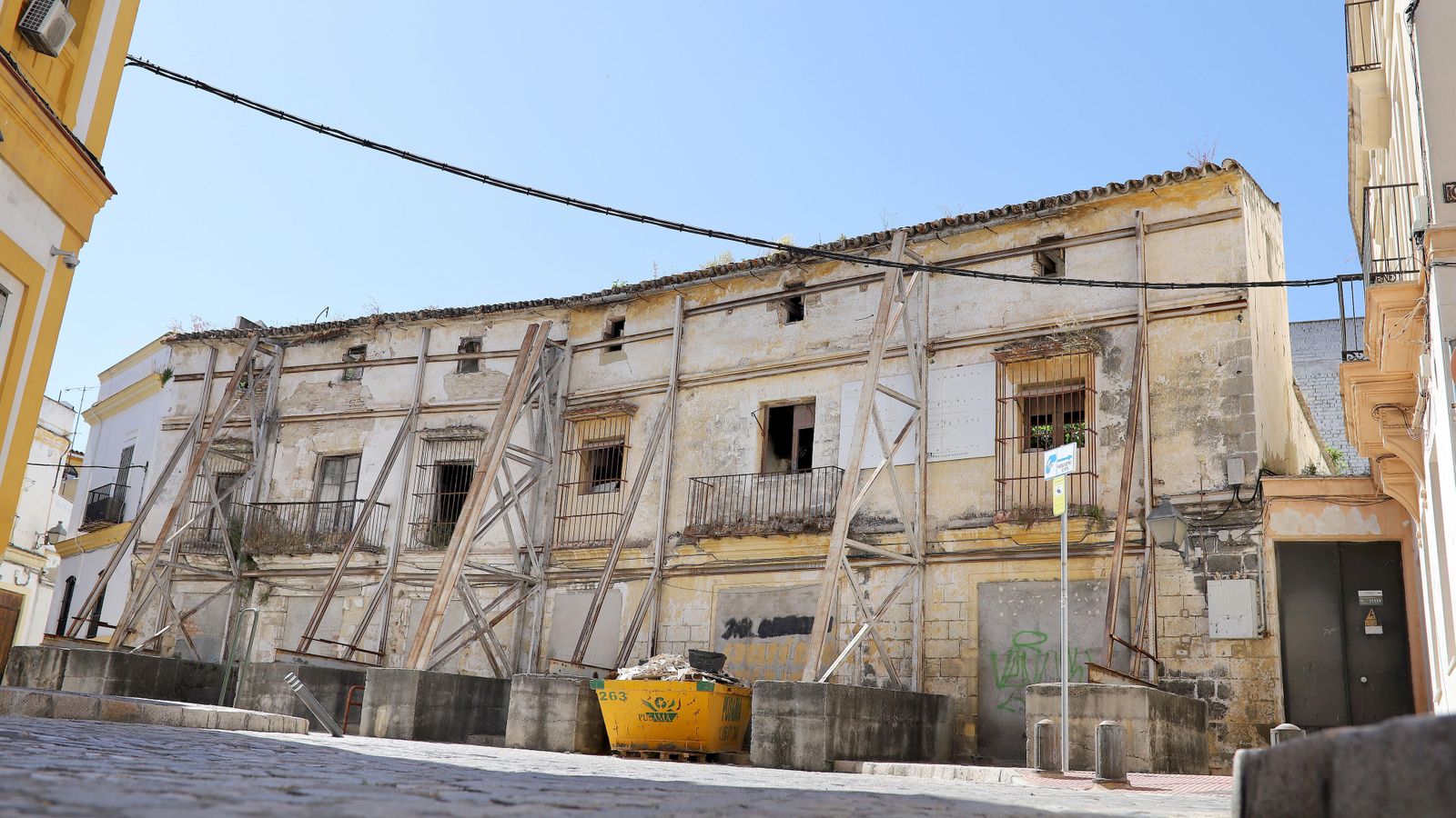 Inmueble de la calle Barranco que formará parte del Museo del Flamenco