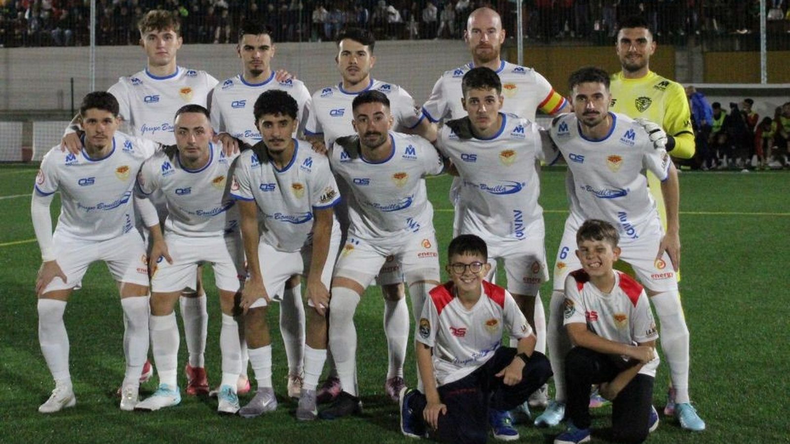 Alineación del equipo marteño en este curso.