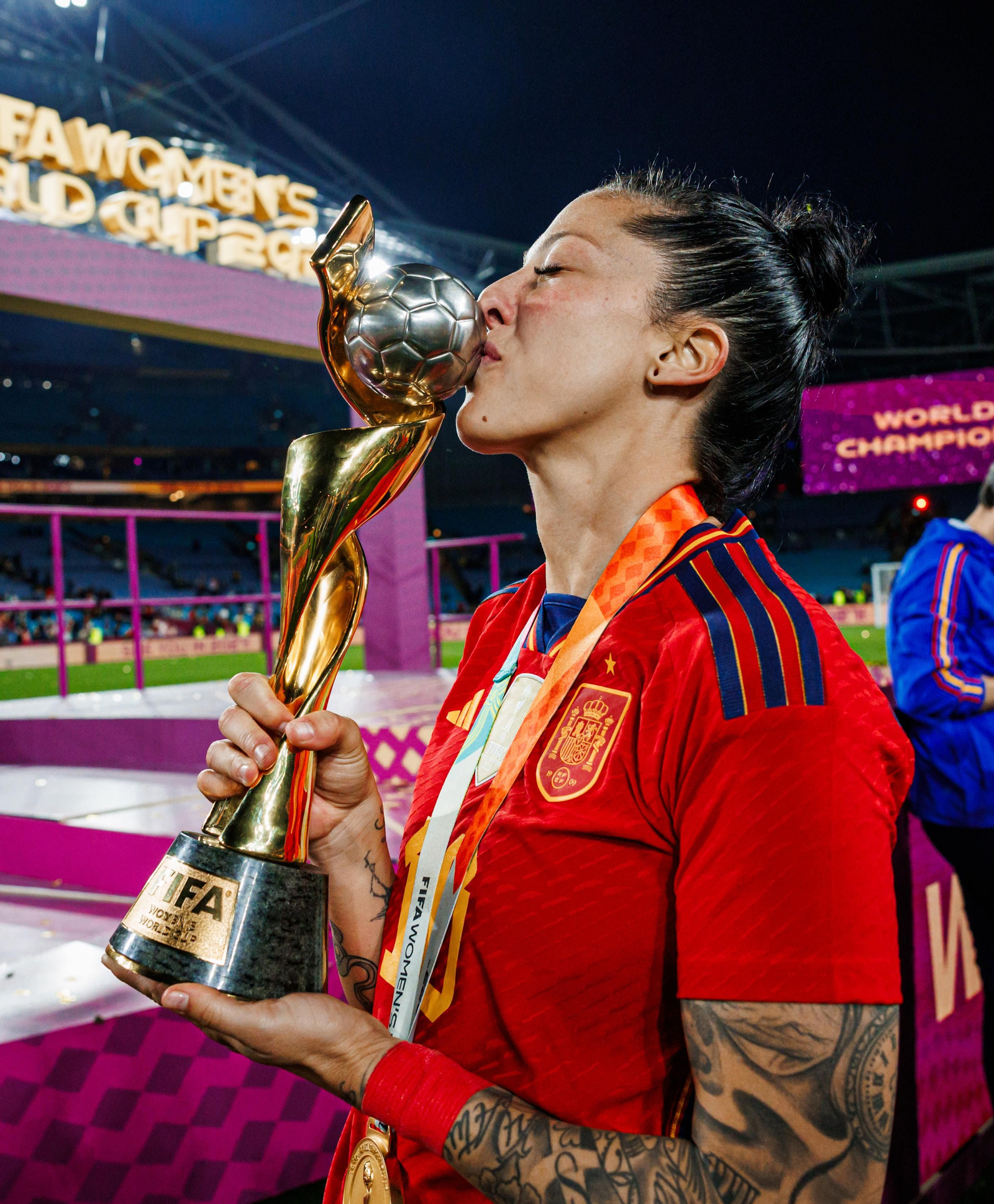 Las fotos de la celebración del título mundial de España