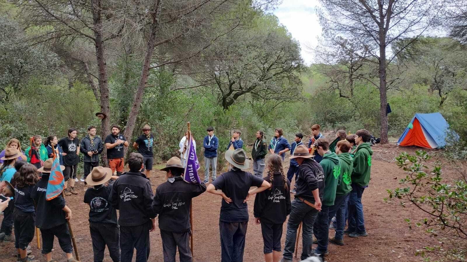 Actividades del grupo Eryteeia durante el pasado fin de semana.