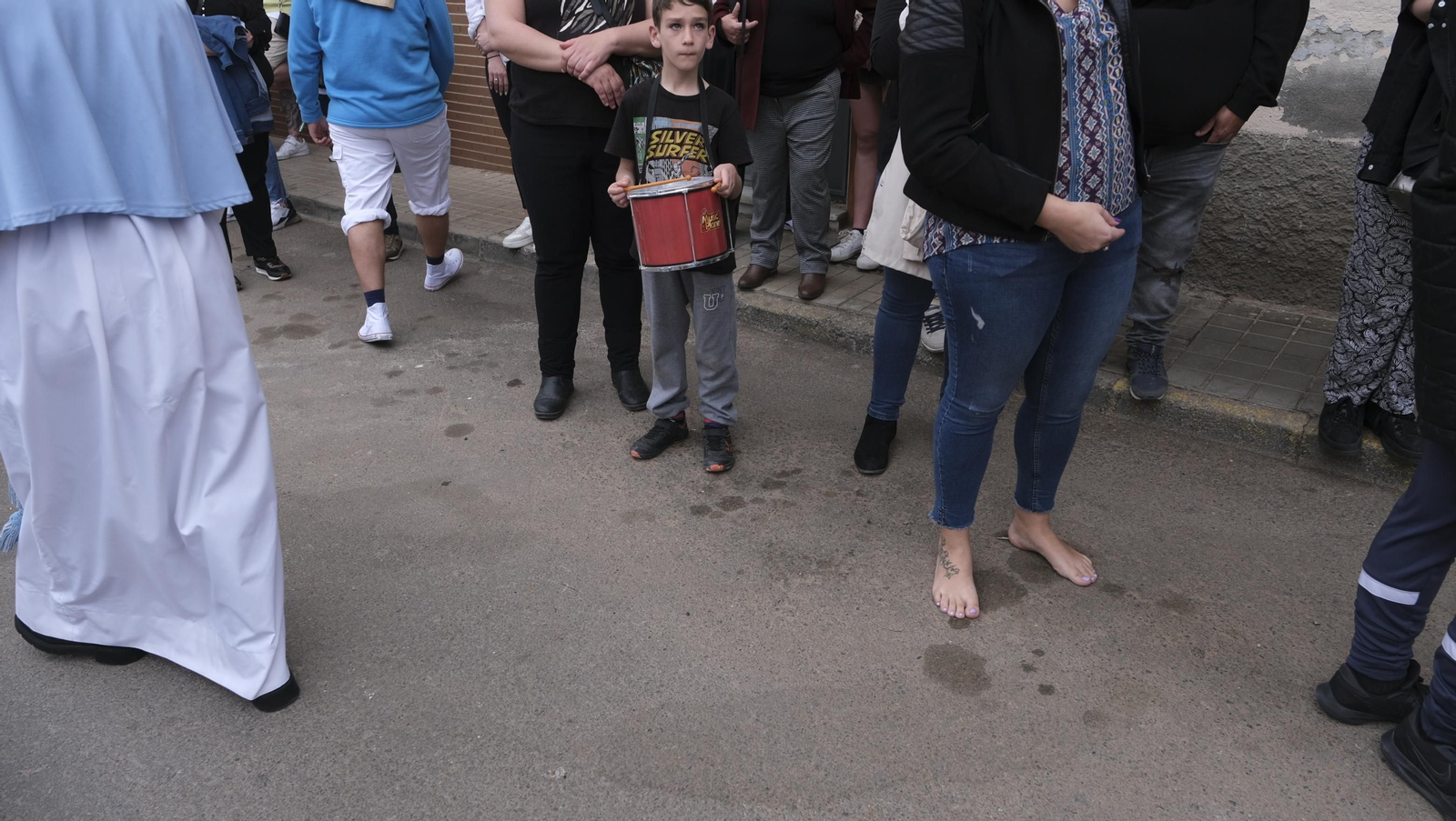 La procesión de Los Ángeles en Almería, en imágenes